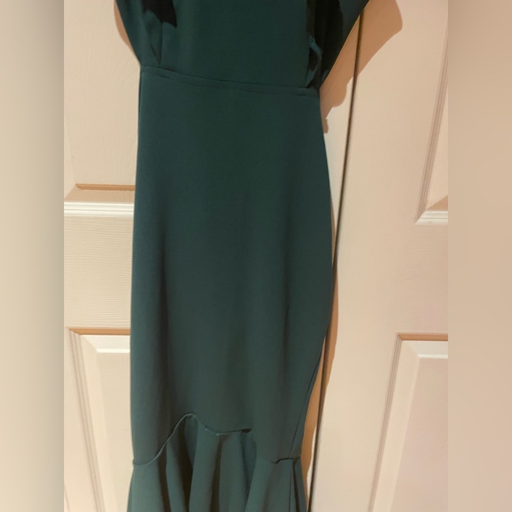 Emerald Green Avani Dress Size 4 By Petal & Pup Gem